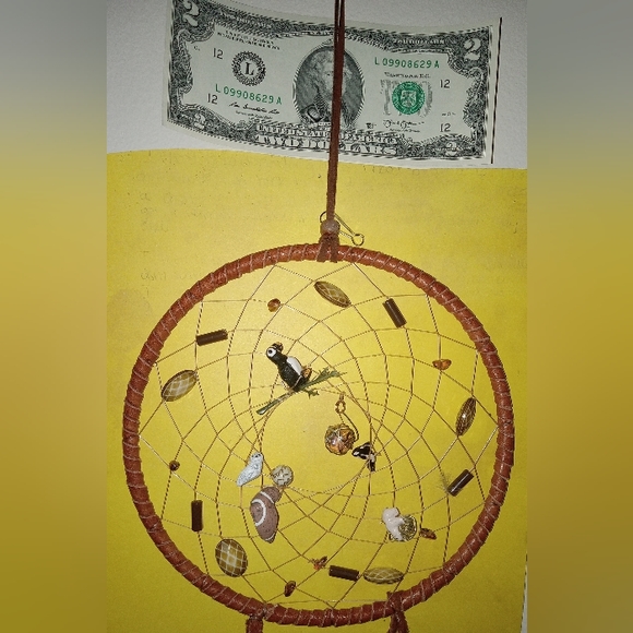 Hand Made Japanese dream catcher - Picture 3 of 3